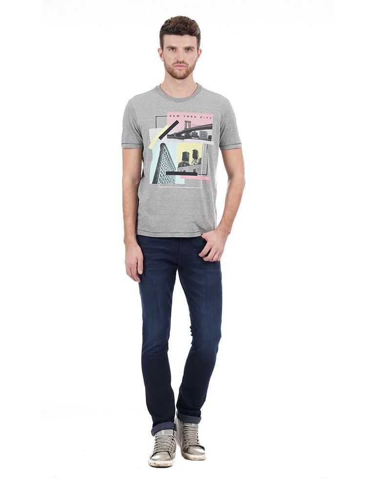 Aeropostale Casual Printed Men T-Shirt