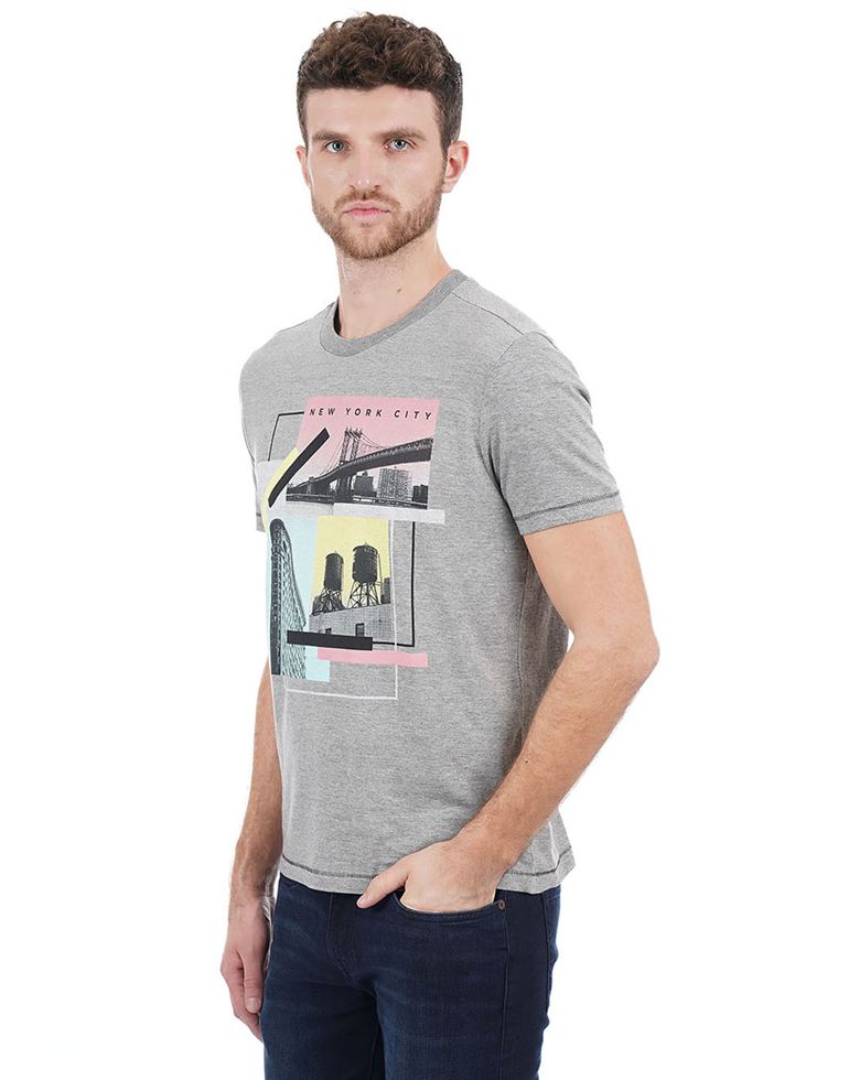 Aeropostale Casual Printed Men T-Shirt