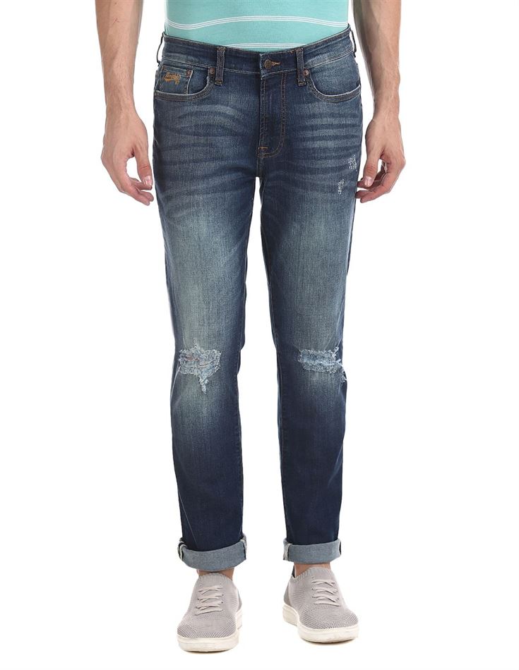 Aeropostale Men Casual Wear Solid Jean