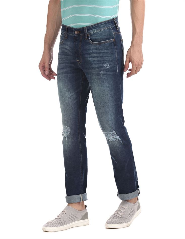 Aeropostale Men Casual Wear Solid Jean