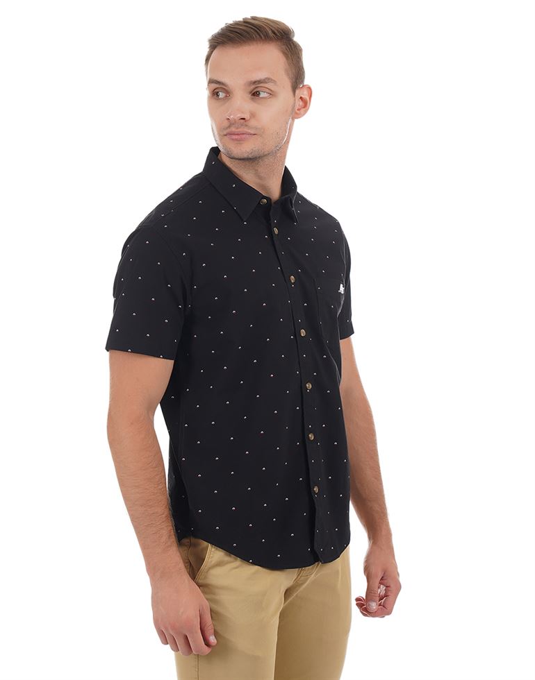 Aeropostale Men Casual Wear Printed Shirt