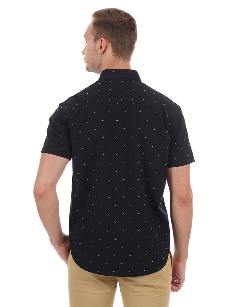 Aeropostale Men Casual Wear Printed Shirt