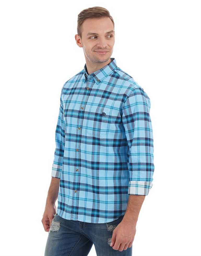 Aeropostale Men Casual Wear Checkered  Shirt