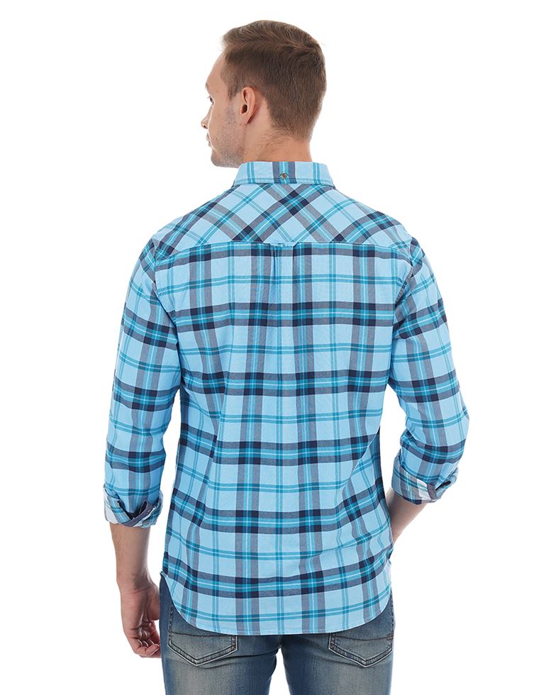 Aeropostale Men Casual Wear Checkered  Shirt