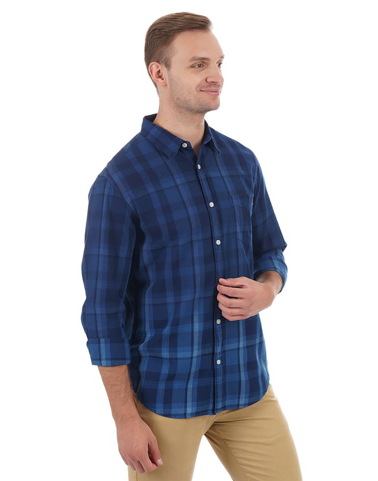 Aeropostale Men Casual Wear Checkered  Shirt