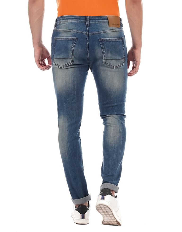 Aeropostale Men Casual Wear Solid Jean