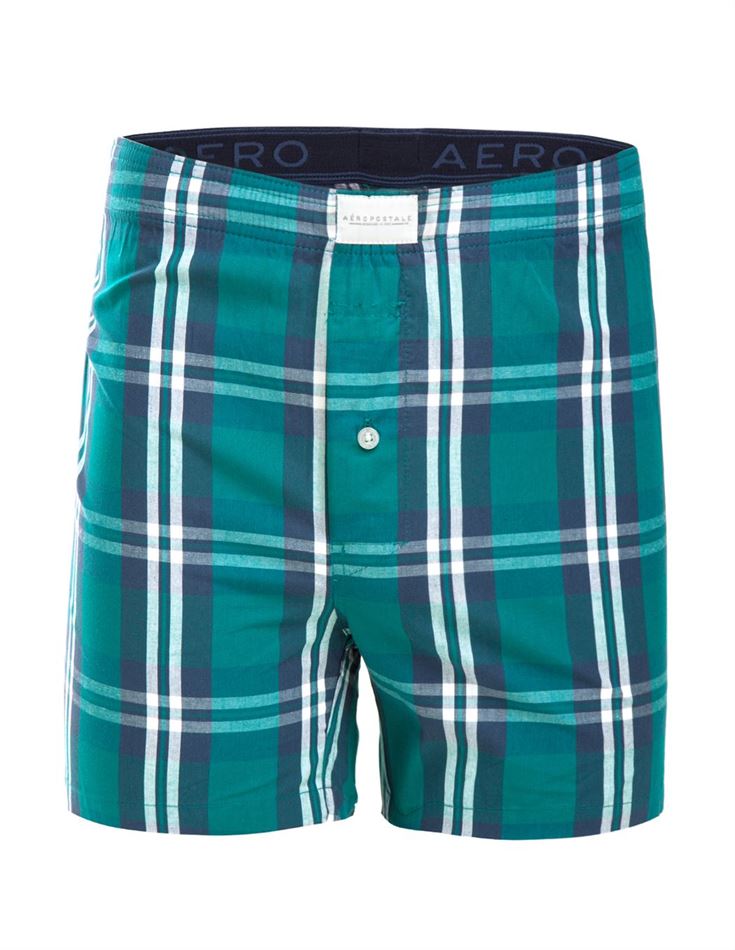 Aeropostale Men Casual Wear Green Boxer Green 136309