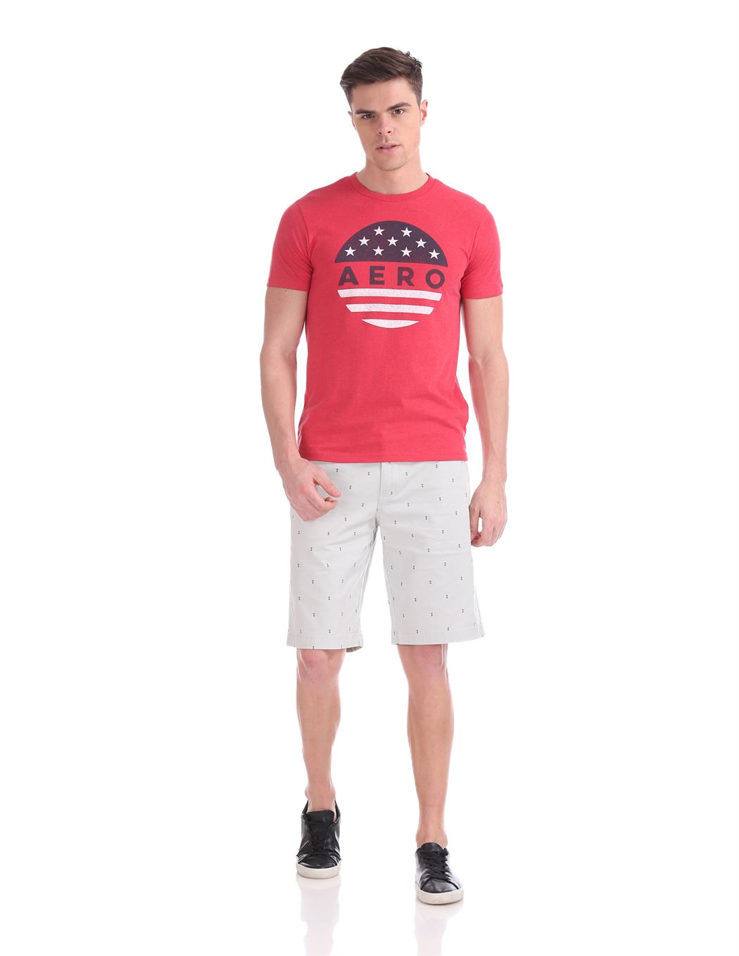 Aeropostale Men Casual Wear Graphic Print T-Shirt