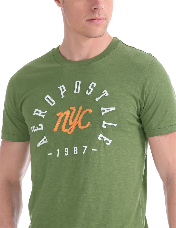 Aeropostale Men Casual Wear Graphic Print T-Shirt