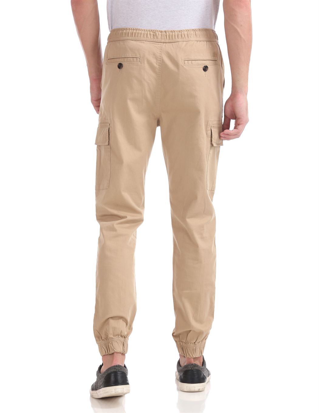 Aeropostale Men Casual Wear Solid Trouser