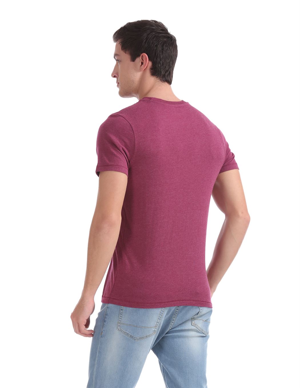 Aeropostale Men Casual Wear Printed T-Shirt