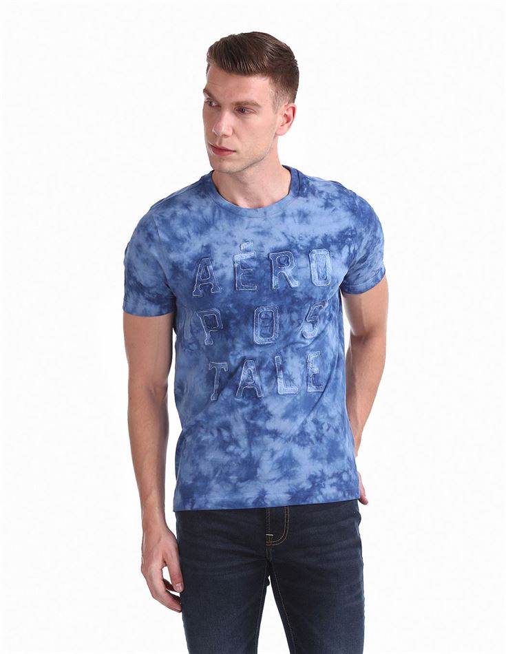 Aeropostale Men Casual Wear Printed T-Shirt