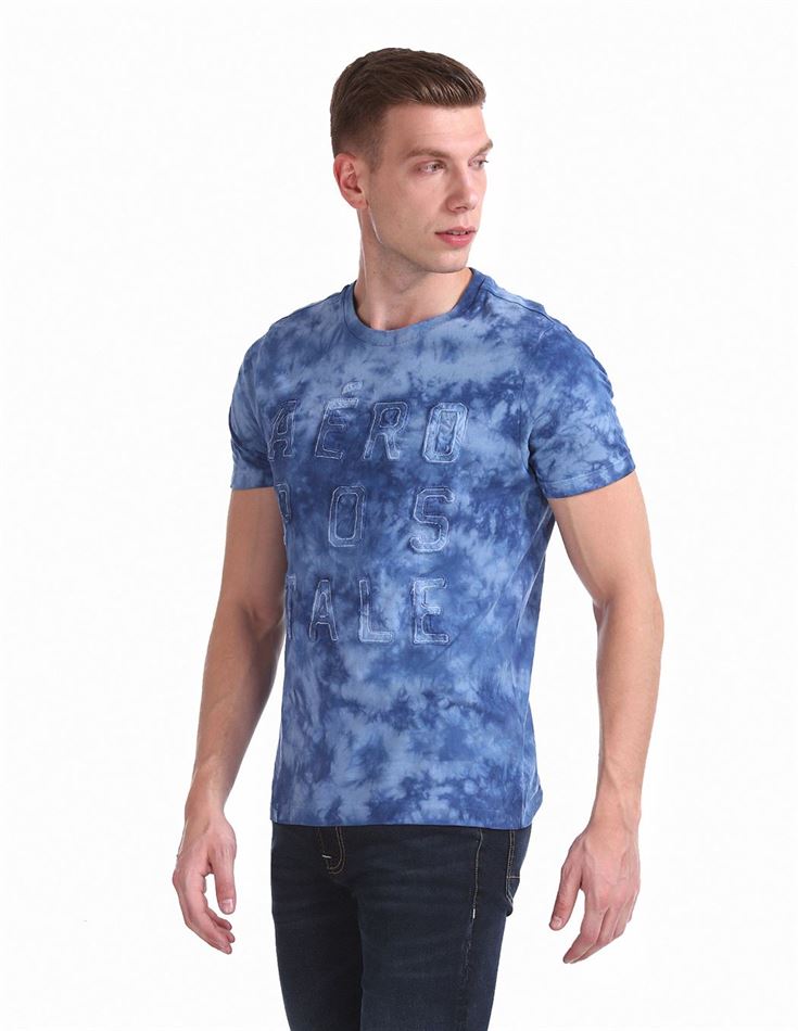 Aeropostale Men Casual Wear Printed T-Shirt