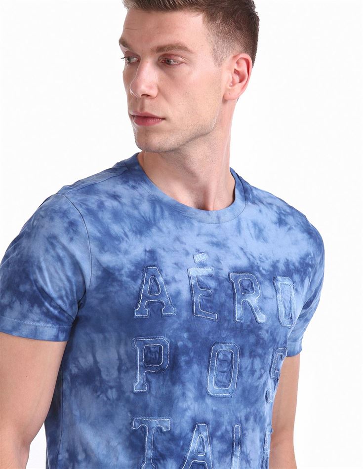 Aeropostale Men Casual Wear Printed T-Shirt