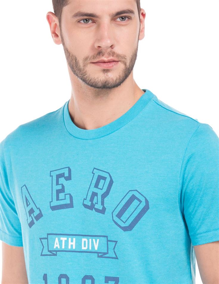 Aeropostale Men Casual Wear Graphic Print T-Shirt