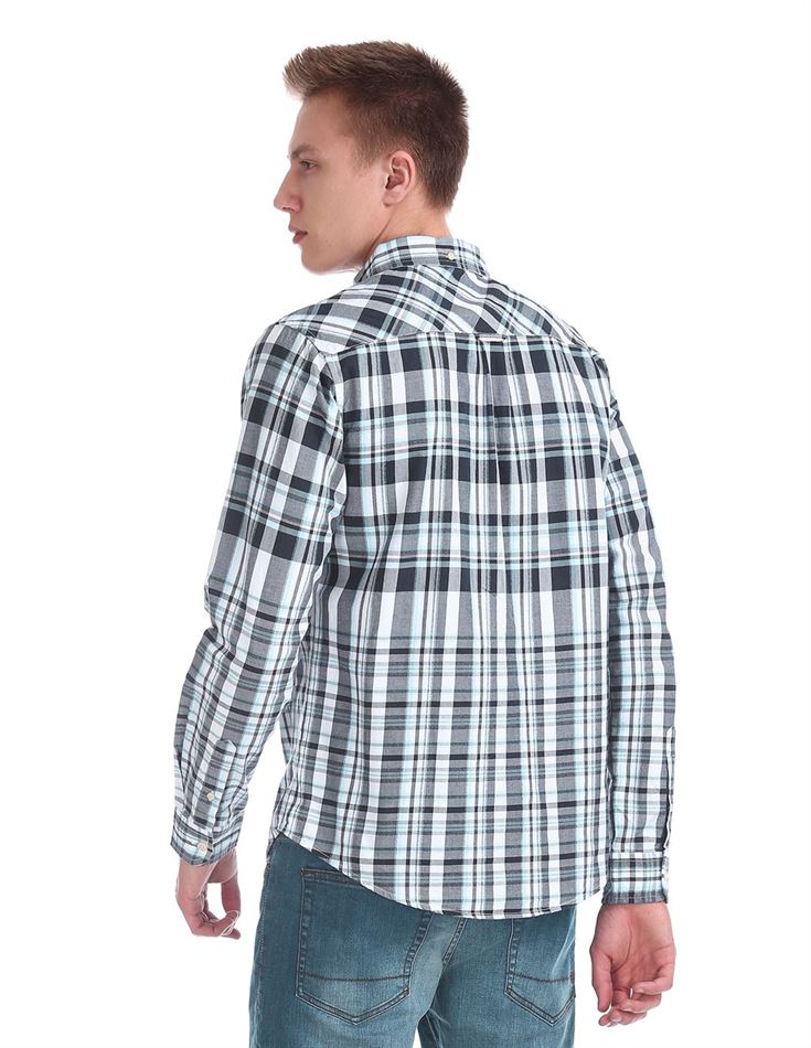 Aeropostale Men Casual Wear Checkered Shirt