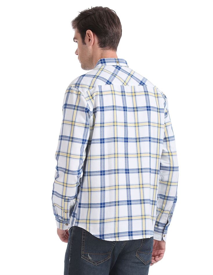 Aeropostale Men Casual Wear Checkered Shirt