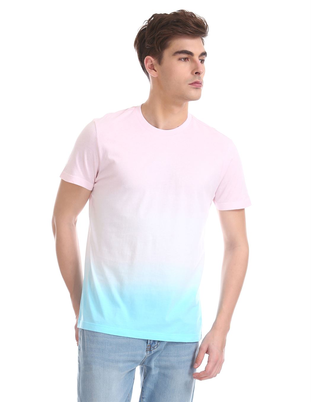 Aeropostale Men Casual Wear Solid T-Shirt