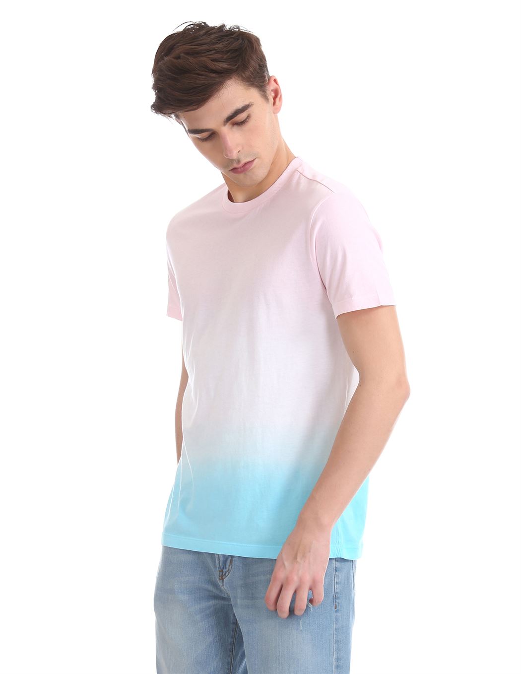 Aeropostale Men Casual Wear Solid T-Shirt