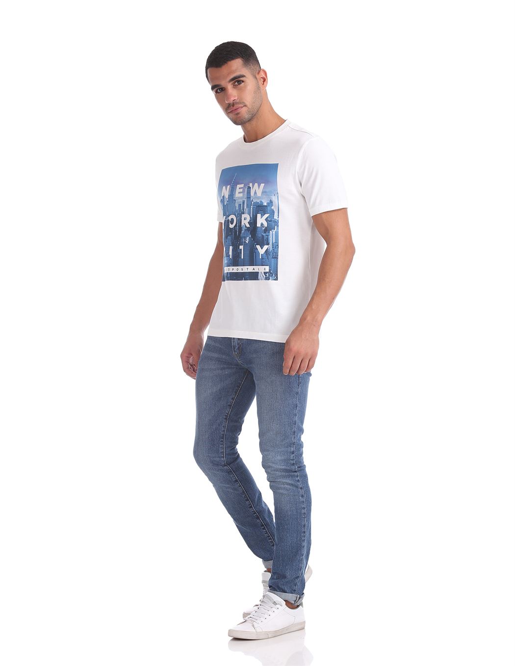 Aeropostale Men Casual Wear Graphic Print T-Shirt