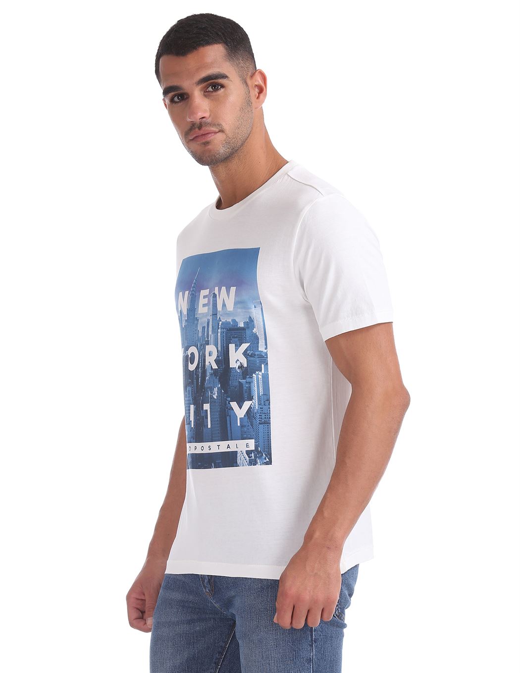 Aeropostale Men Casual Wear Graphic Print T-Shirt