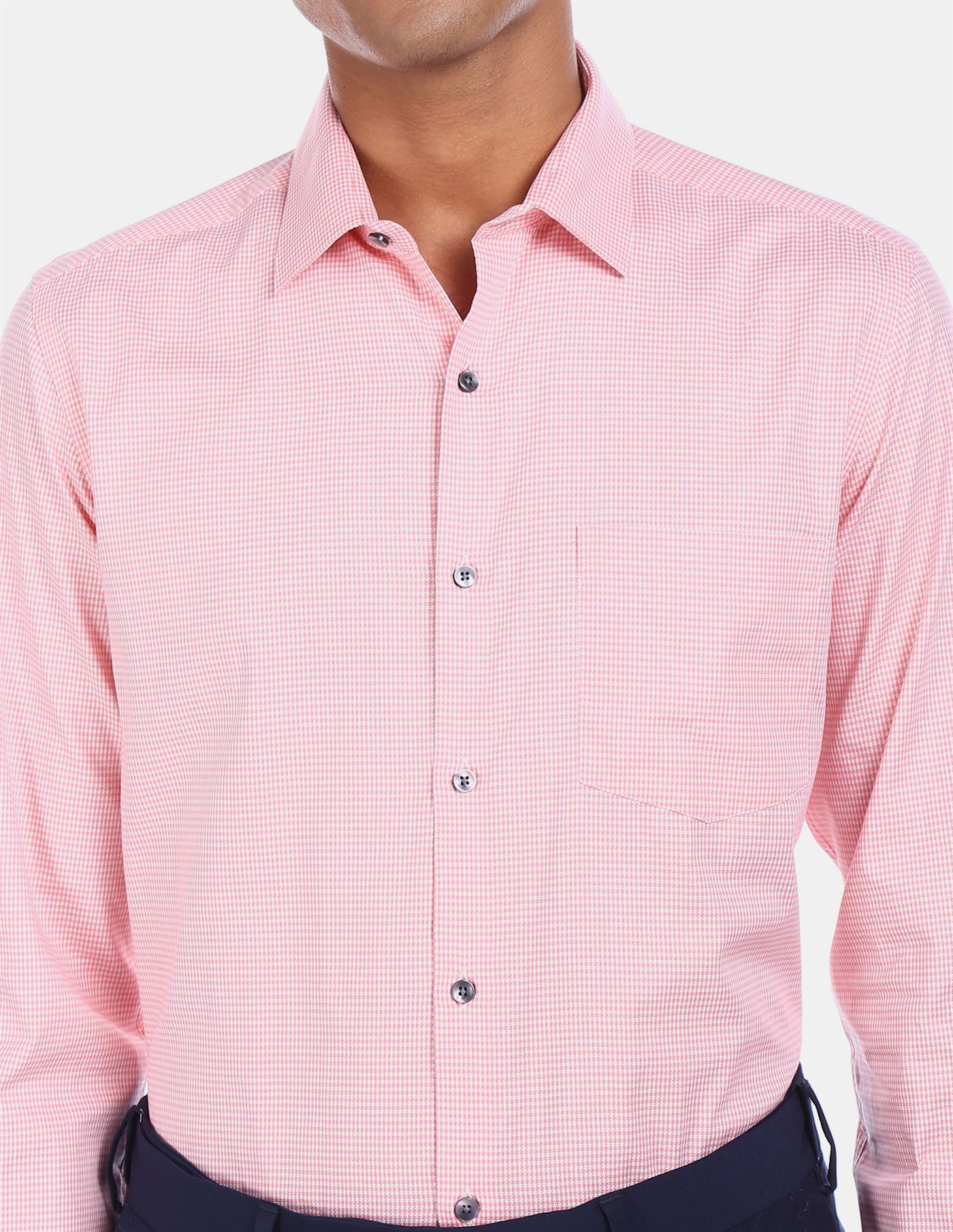 Mens Formal Shirt- Pink – TwelveBd