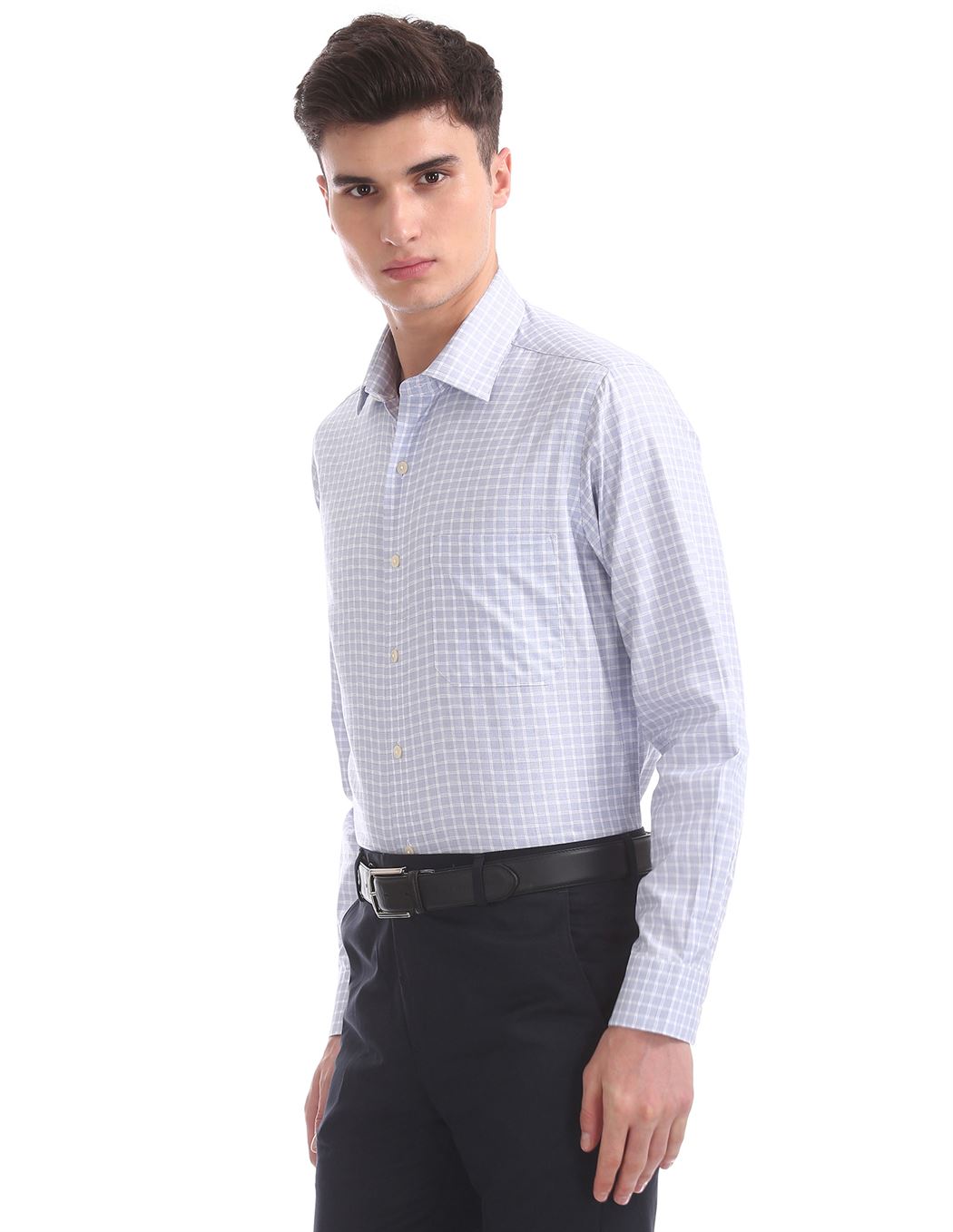 Arrow Formal Wear Checkered Men Shirt