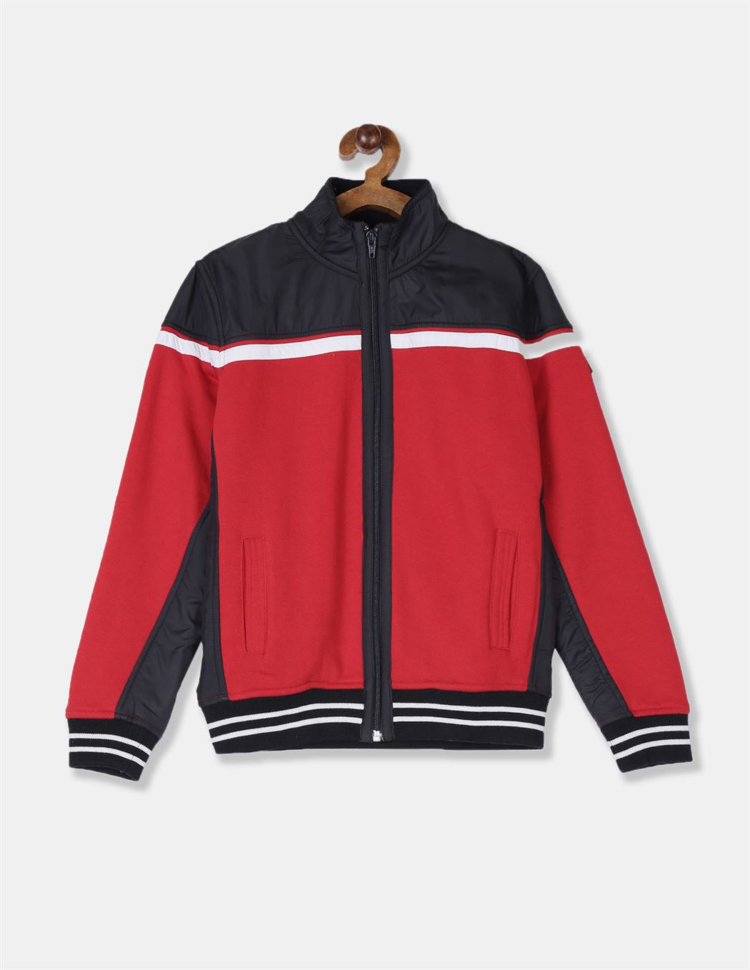 flying machine red jacket