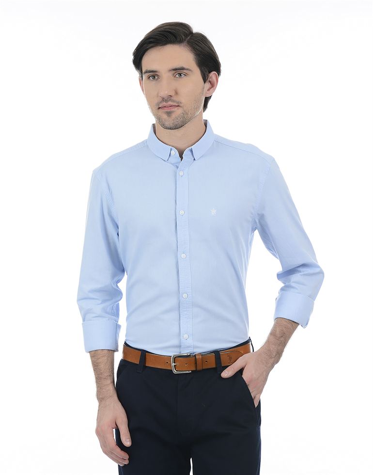 French Connection Men Casual Wear Solid Shirt