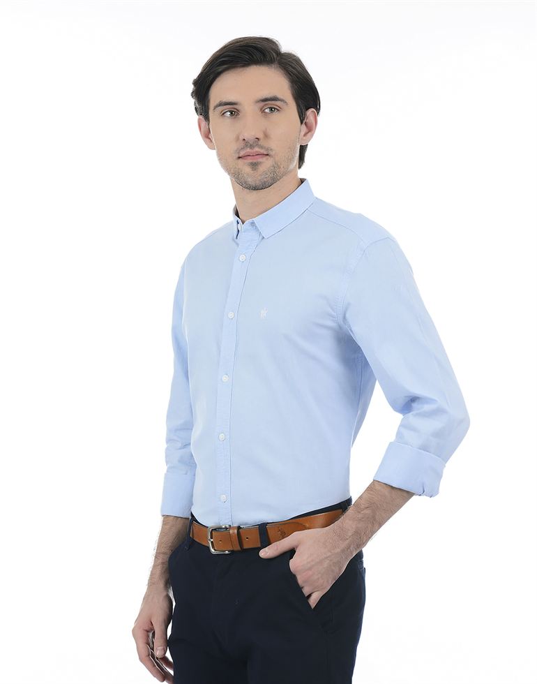 French Connection Men Casual Wear Solid Shirt