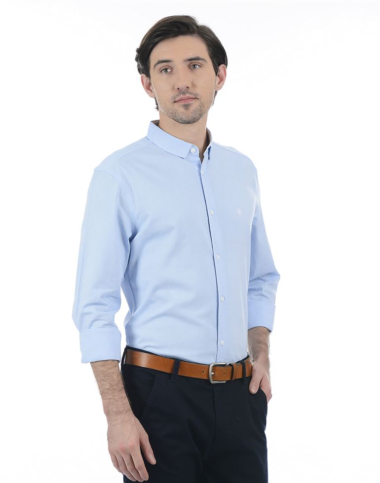 French Connection Men Casual Wear Solid Shirt