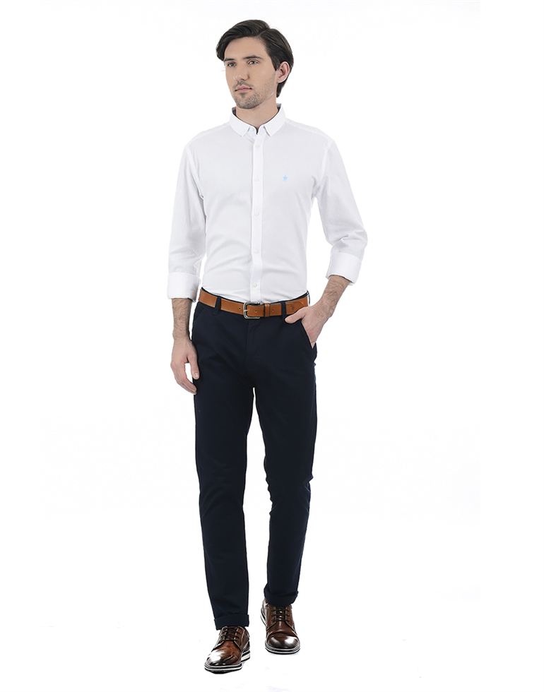 French Connection Men Casual Wear Solid Shirt