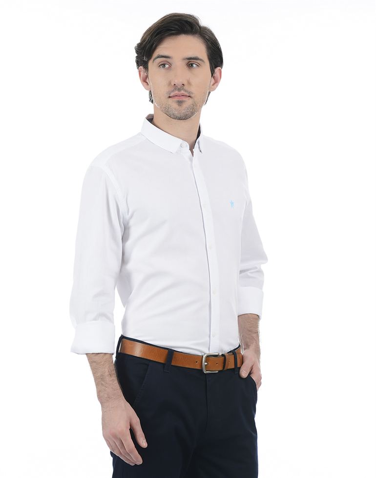 French Connection Men Casual Wear Solid Shirt