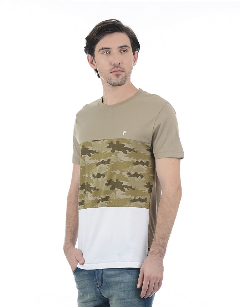 French Connection Men Casual Wear Printed T-Shirt