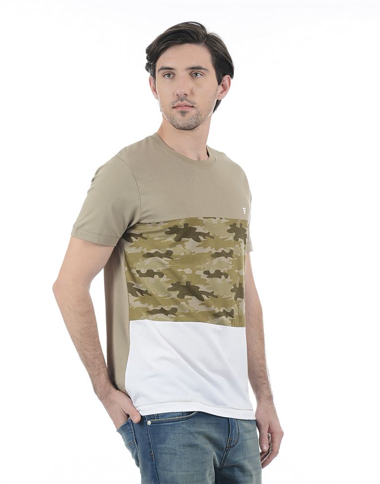 French Connection Men Casual Wear Printed T-Shirt