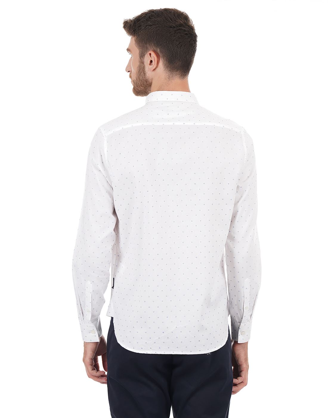 French Connection Men Casual Wear Printed Shirt