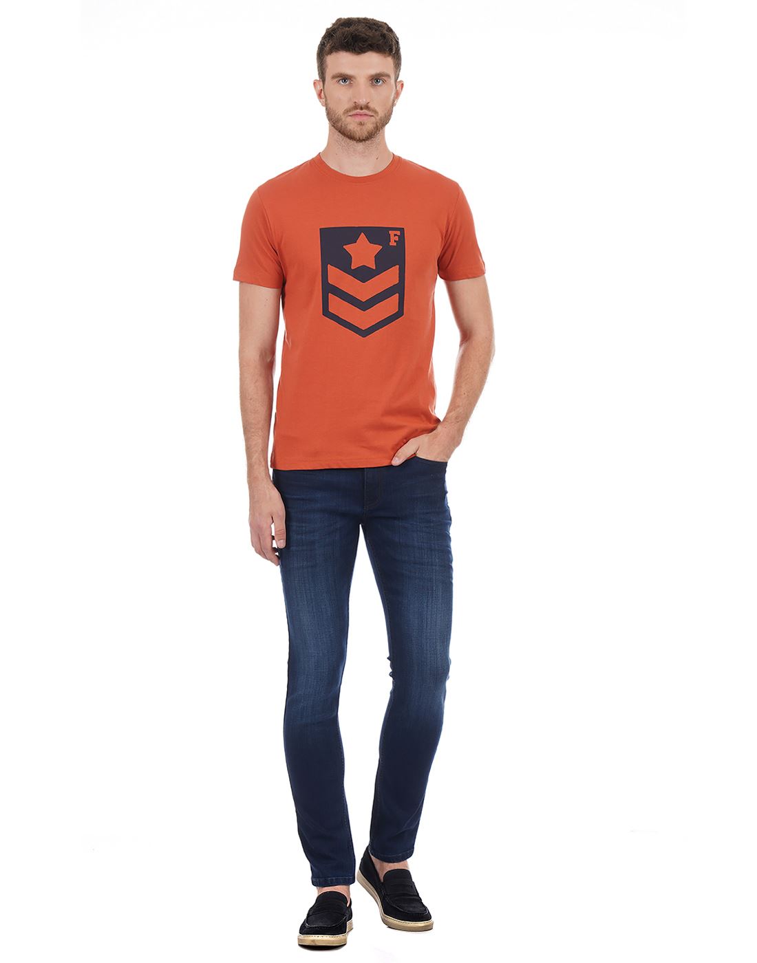 French Connection Men Casual Wear Solid Jeans