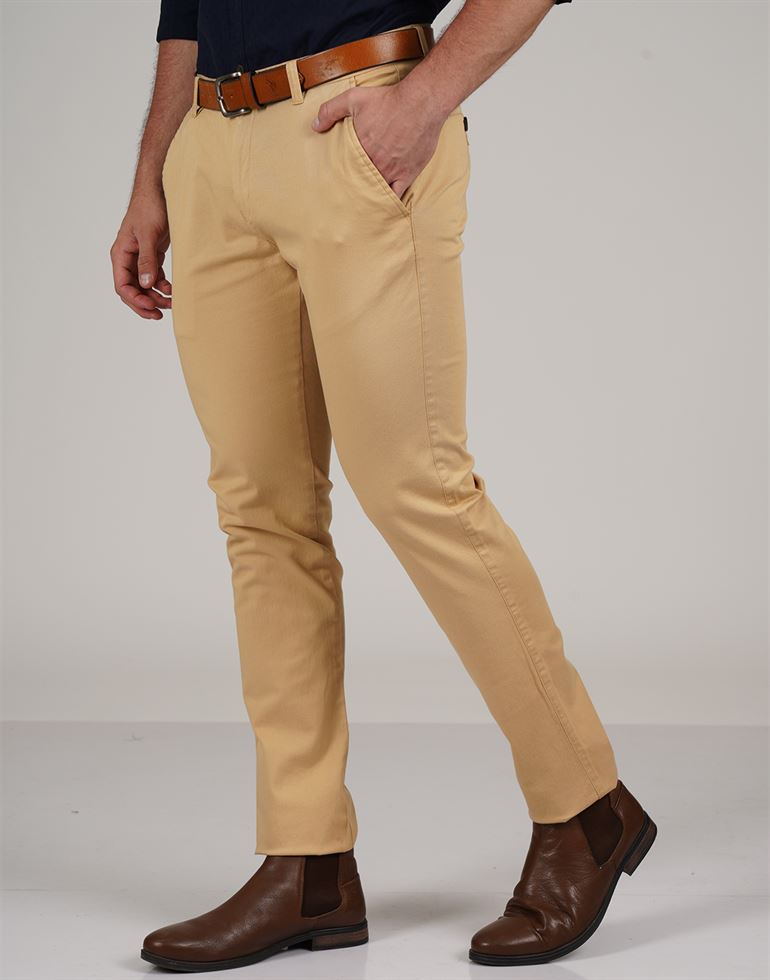 French Connection Men Casual Wear Solid Trouser