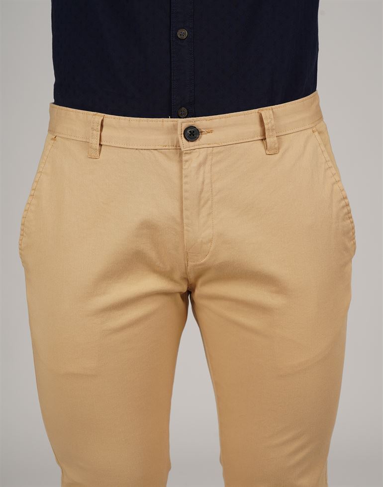 French Connection Men Casual Wear Solid Trouser