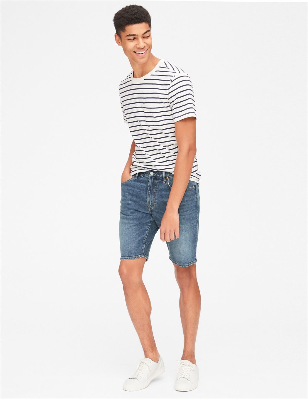 gap jean shorts mens