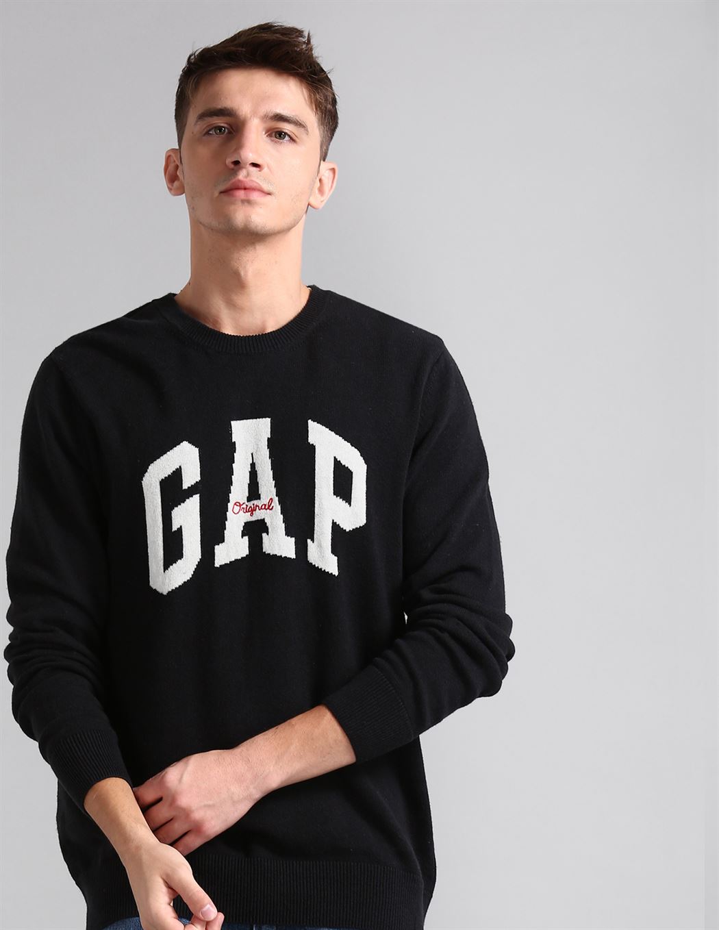 gap navy blue sweater