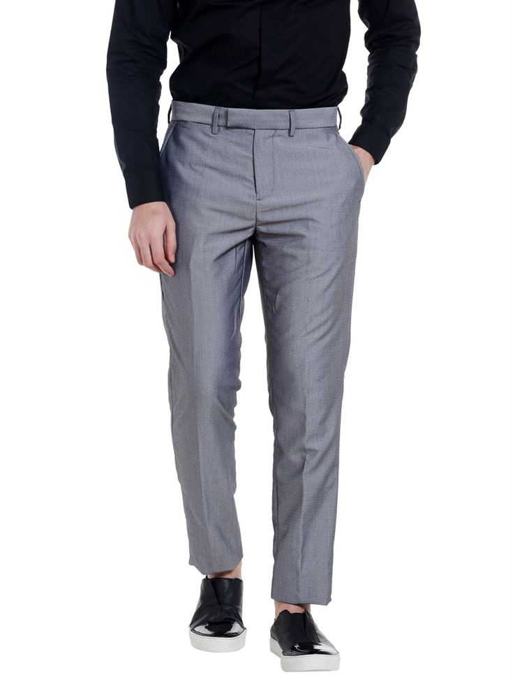 Buy Grey Trousers & Pants for Men by Ketch Online | Ajio.com