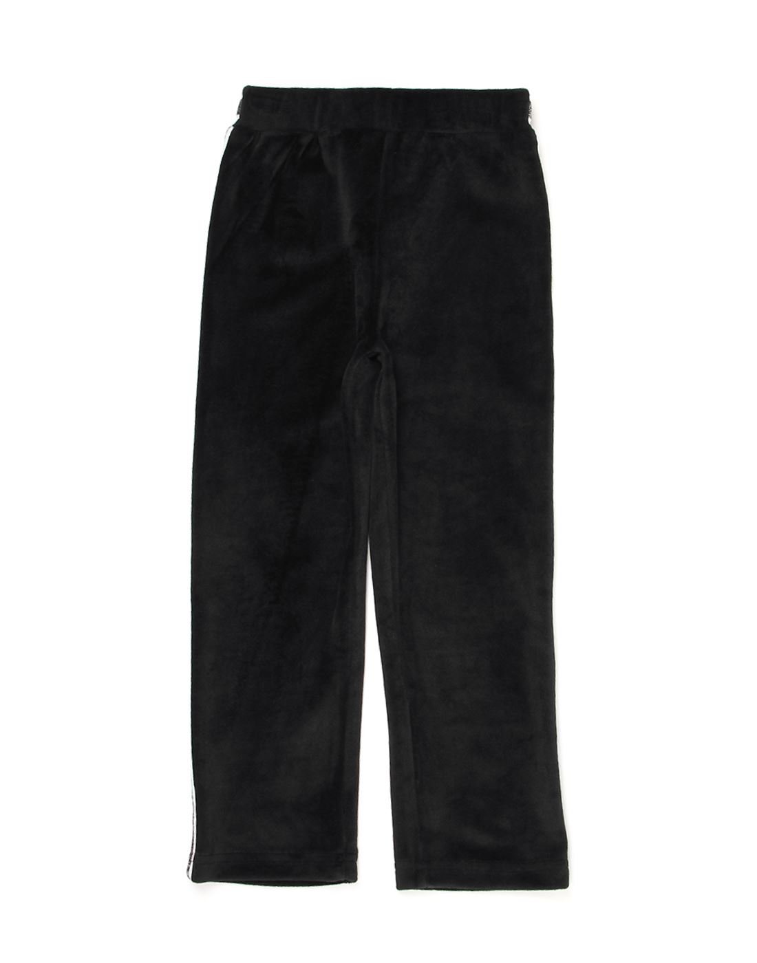 K.CO.89 Girls Black Solid Track Pants