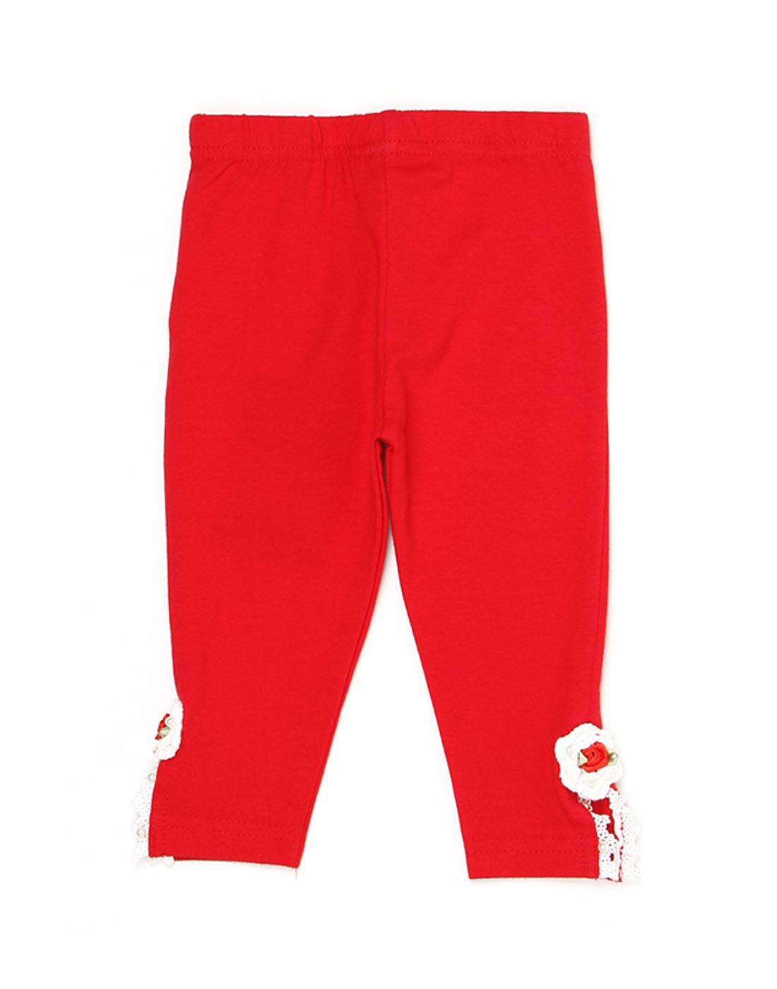 K.CO.89 Girls Casual Wear Red Legging