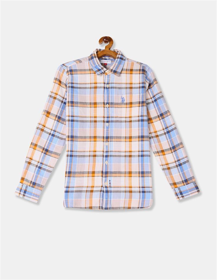 us polo assn check shirts