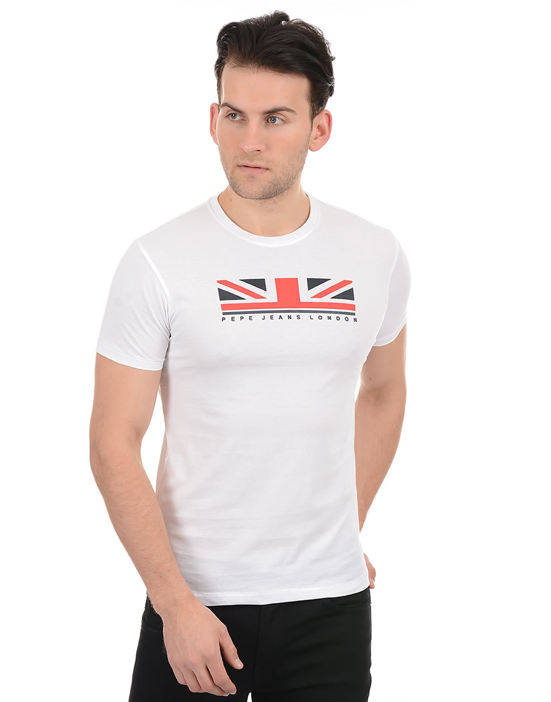 Jeans Pepe Casual Wear Men London T-Shirt | | 108428 White White