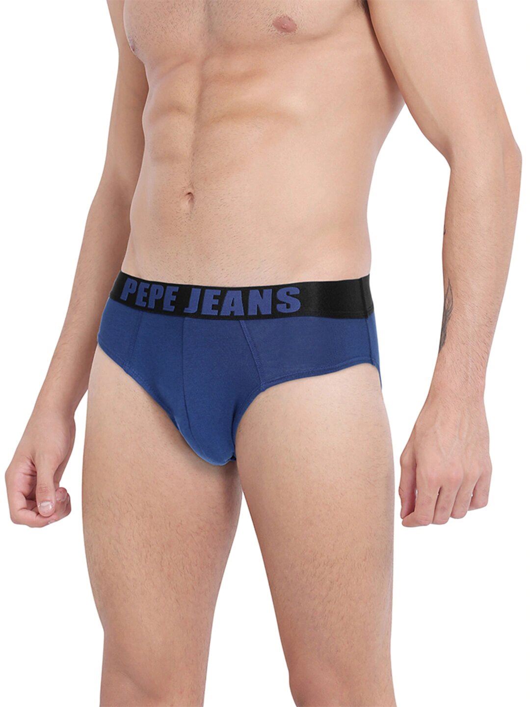 Pepe Jeans SOLID 2 PACK - Briefs - blue 