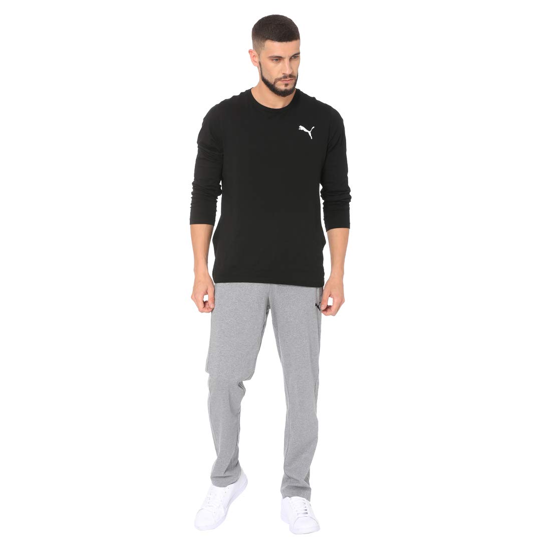 Puma Men Casual Wear Solid Trouser