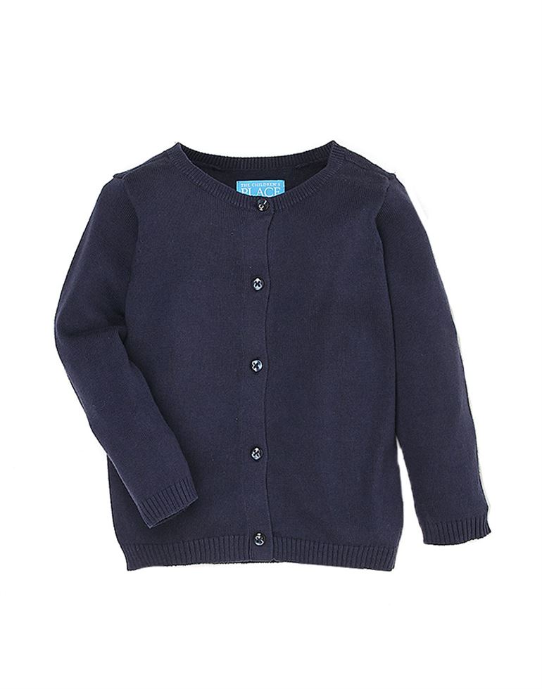 The Children’s Place Girls Casual Wear Solid Cardigan