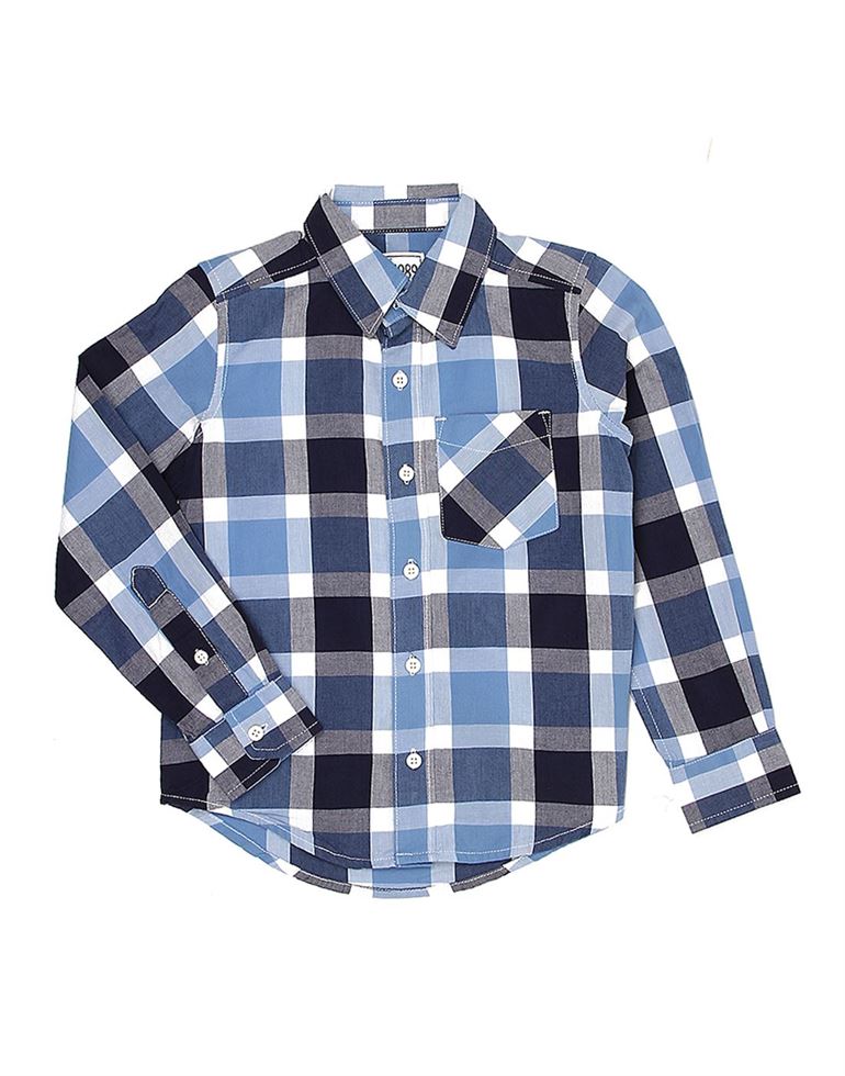 The Children’s Place Boys Casual Wear Checkered Shirt